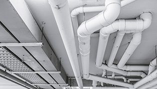 Network of Versatile PVC Pipe Solutions for indoor plumbing