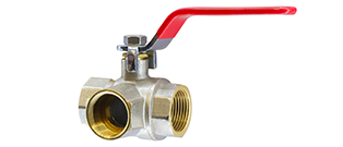 Bronze Three-Way Valve for Commercial Use
