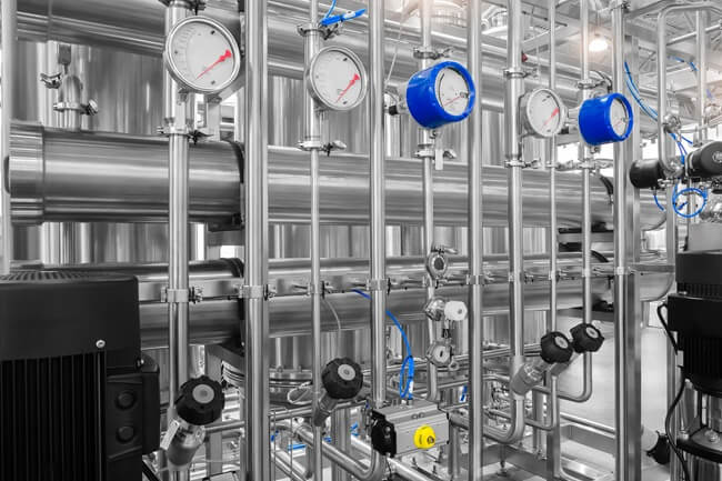 Precision industrial piping system