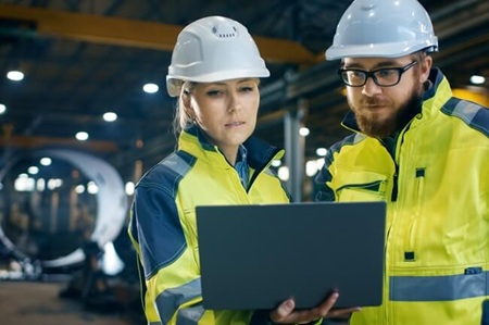 Project managers working with stainless steel suppliers